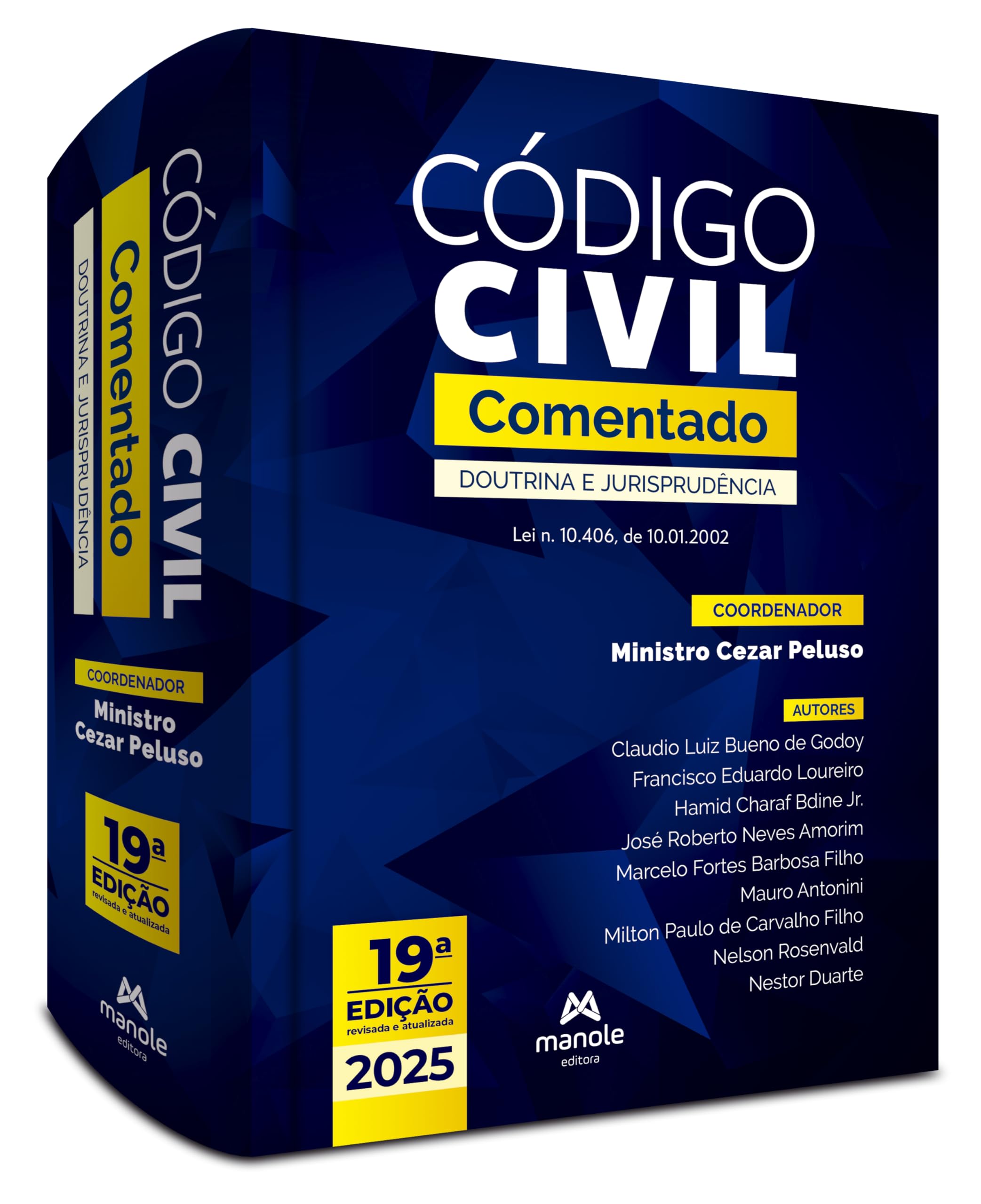 Capa de Código Civil Comentado: Doutrina e jurisprudência – Lei n. 10.406, de 10.01.2002