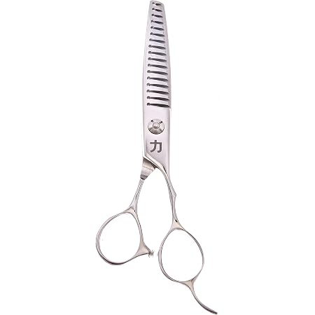 Buy Shearsdirect 440C Japanese Stainless Dry Cutting Shear With Serrated Blade Anatomic Thumb 5
