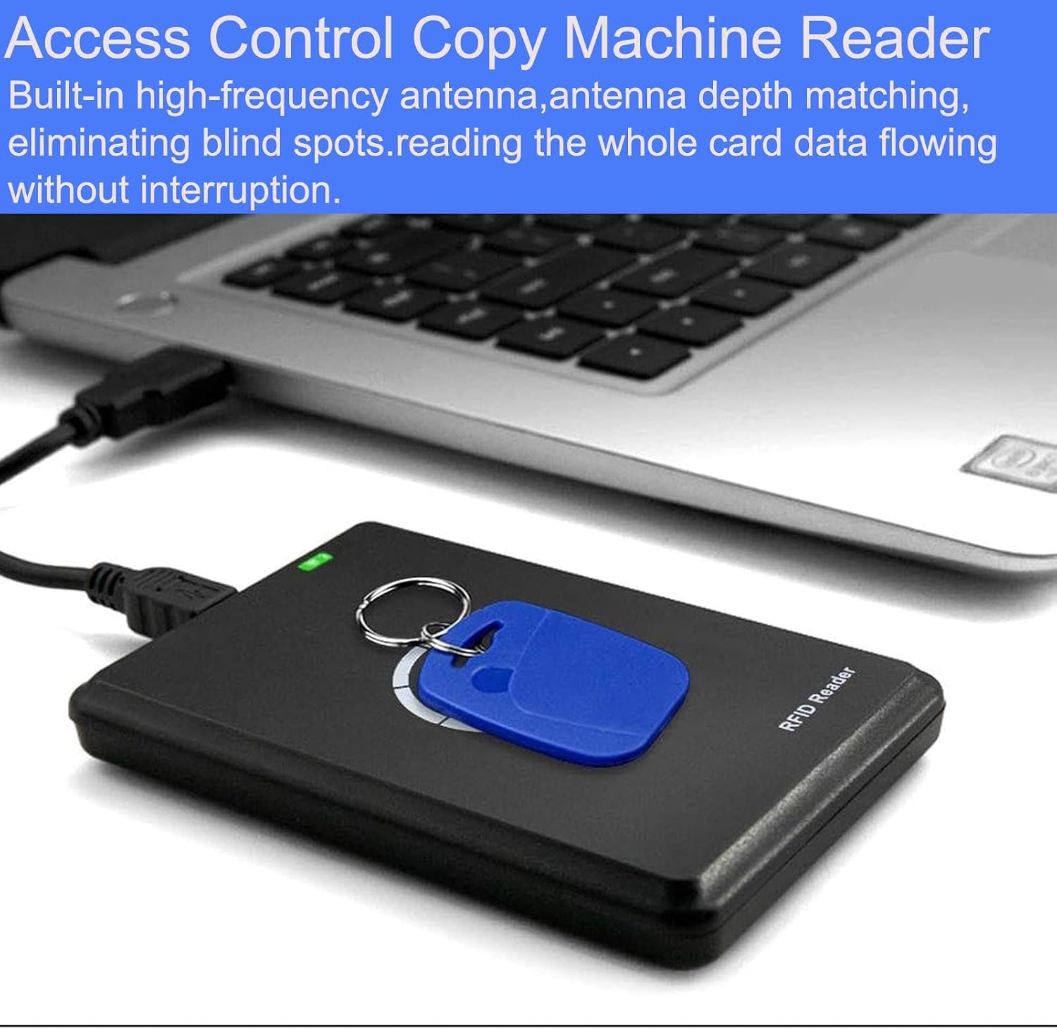 RFID Reader Writer, 125kHz 13.56MHz NFC Card Programmer