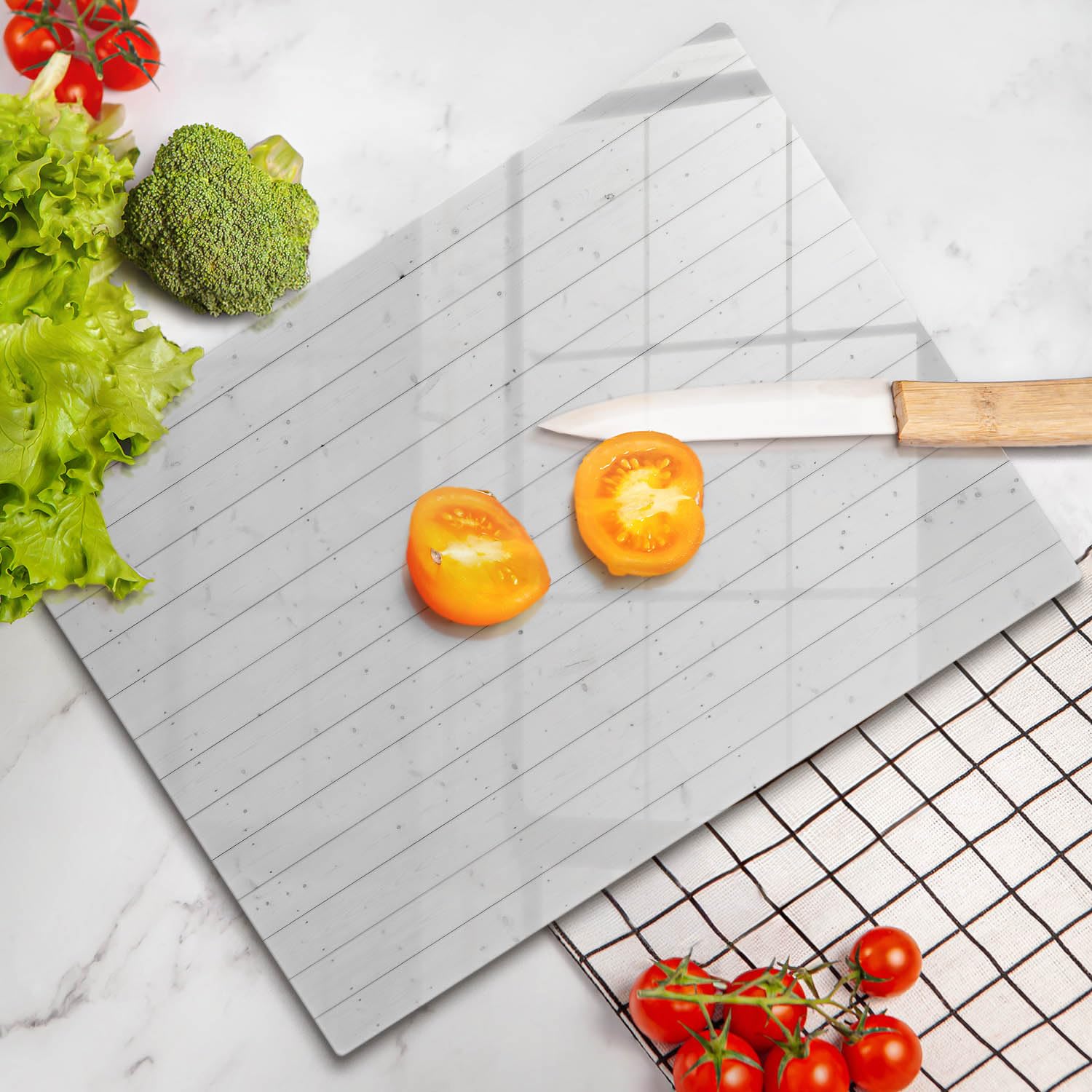 Tabla de aperitivos | Blanco | Superficie impresa