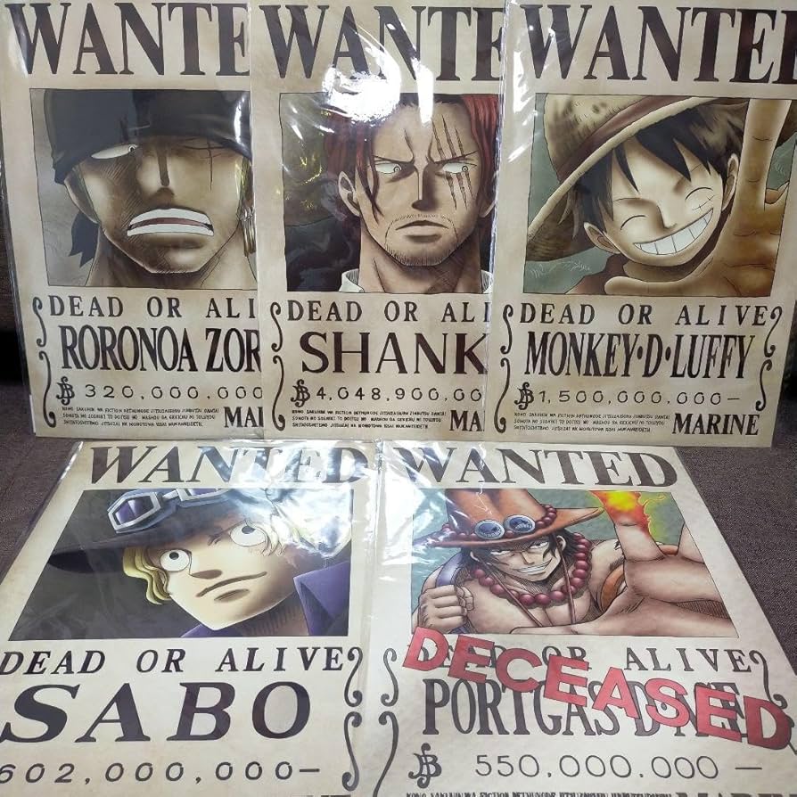 【PSA10】連番 ワンピース 手配書 シャンクス ルフィー 2025年最新】手配書 連番 psa10の人気アイテム - メルカリ