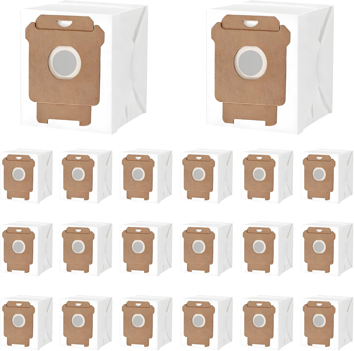 ApexOne 20 Pack Vacuum Bags for iRobot Roomba 104 Combo, 105 Combo, 105 Vac, Plus 405 Combo, Max 705 Vac, Max 705 Combo, Plus 504 Vac, Plus 505 Combo, Q0520, Combo 10 max, i, j, s Series Robot Vacuum