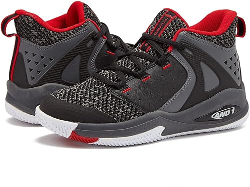 AND1 Takeoff 3.0 - Tenis de baloncesto para niños, tenis de caña media para niños, niños pequeños de 1 a 7 años