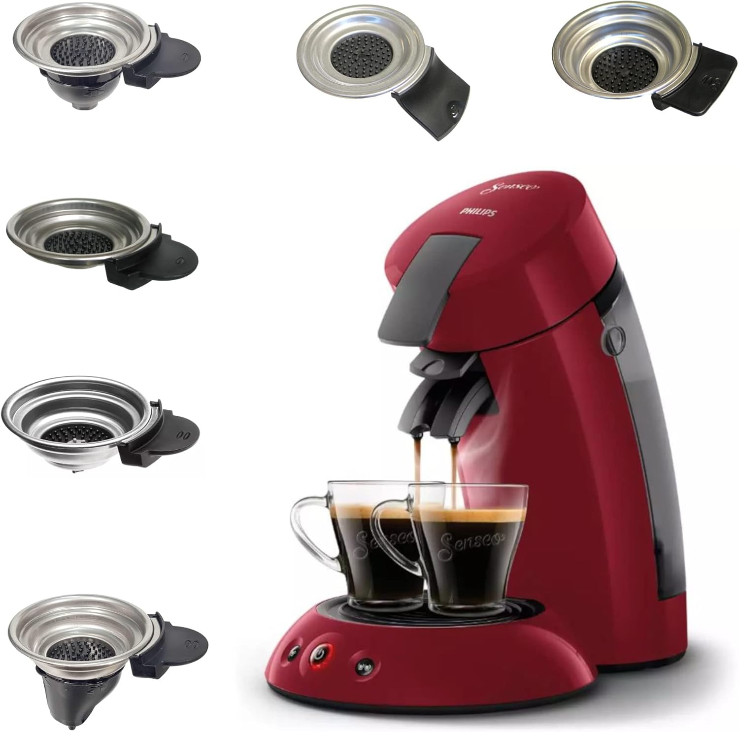 Senseo Macht Tassen Nicht Mehr Voll Amazon.de: Harren24 Padhalter 1 / 2 Tassen für Philips Senseo