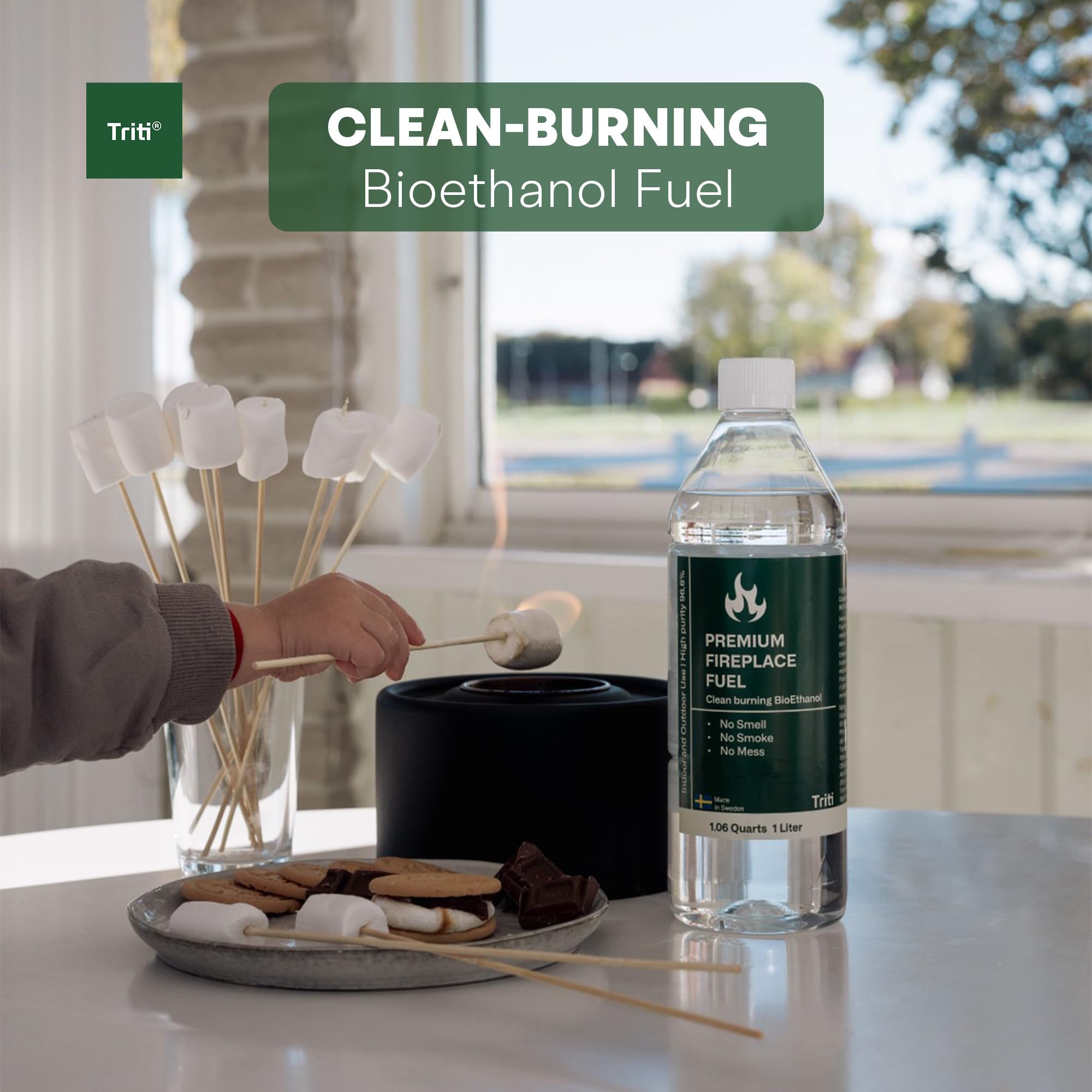 Snapklik.com : Triti Bioethanol Fireplace Fuel, Denatured Alcohol ...