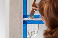 Vista 6 de Duck Brand Cinta de pintor de liberación limpia, 3.6 cm x 54.9 m, azul, rollo individual (240194)