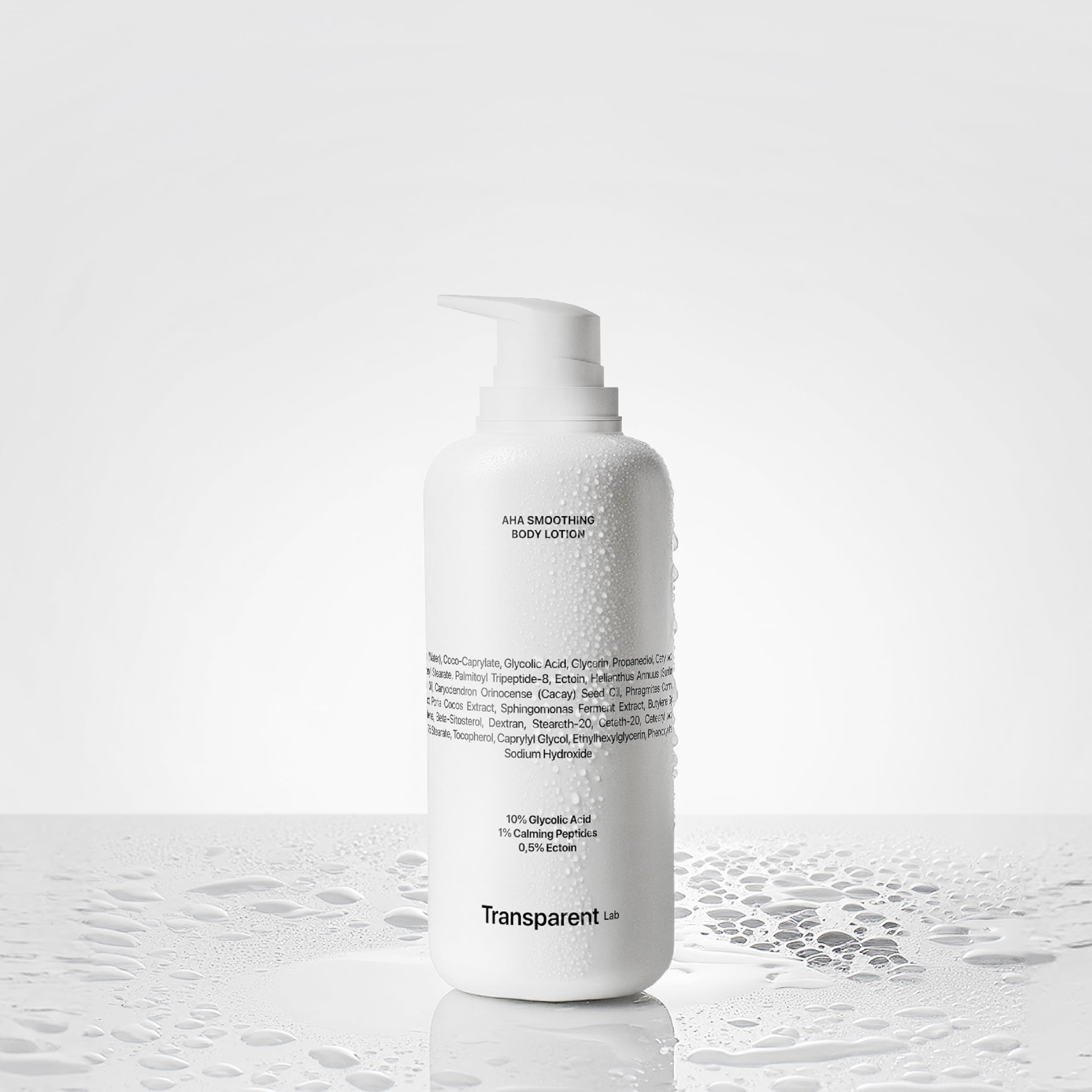 TRANSPARENT LAB AHA SMOOTHING BODY LOTION - Skin Smoothing Body Lotion, Clear, 400 ml (Pack of 1) - Image 2