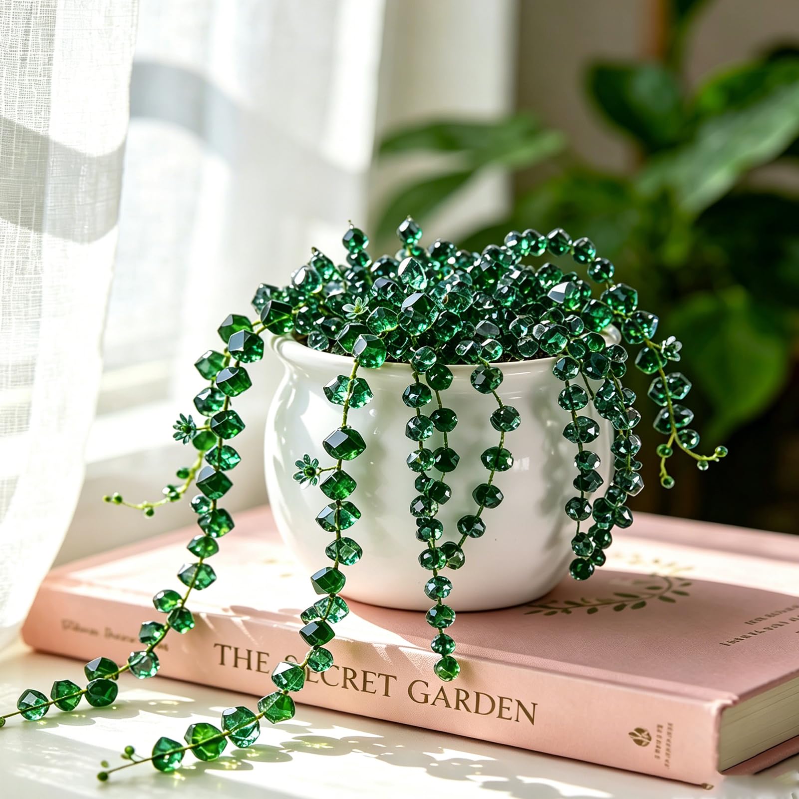 Perles en aventurine verte minérale pour créer vos bracelets bien-être et bohèmes