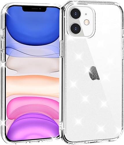 Vista 132 de TENOC Funda para teléfono compatible con iPhone 13 Pro Max, funda transparente a prueba de golpes protectora delgada para 6.7 pulgadas
