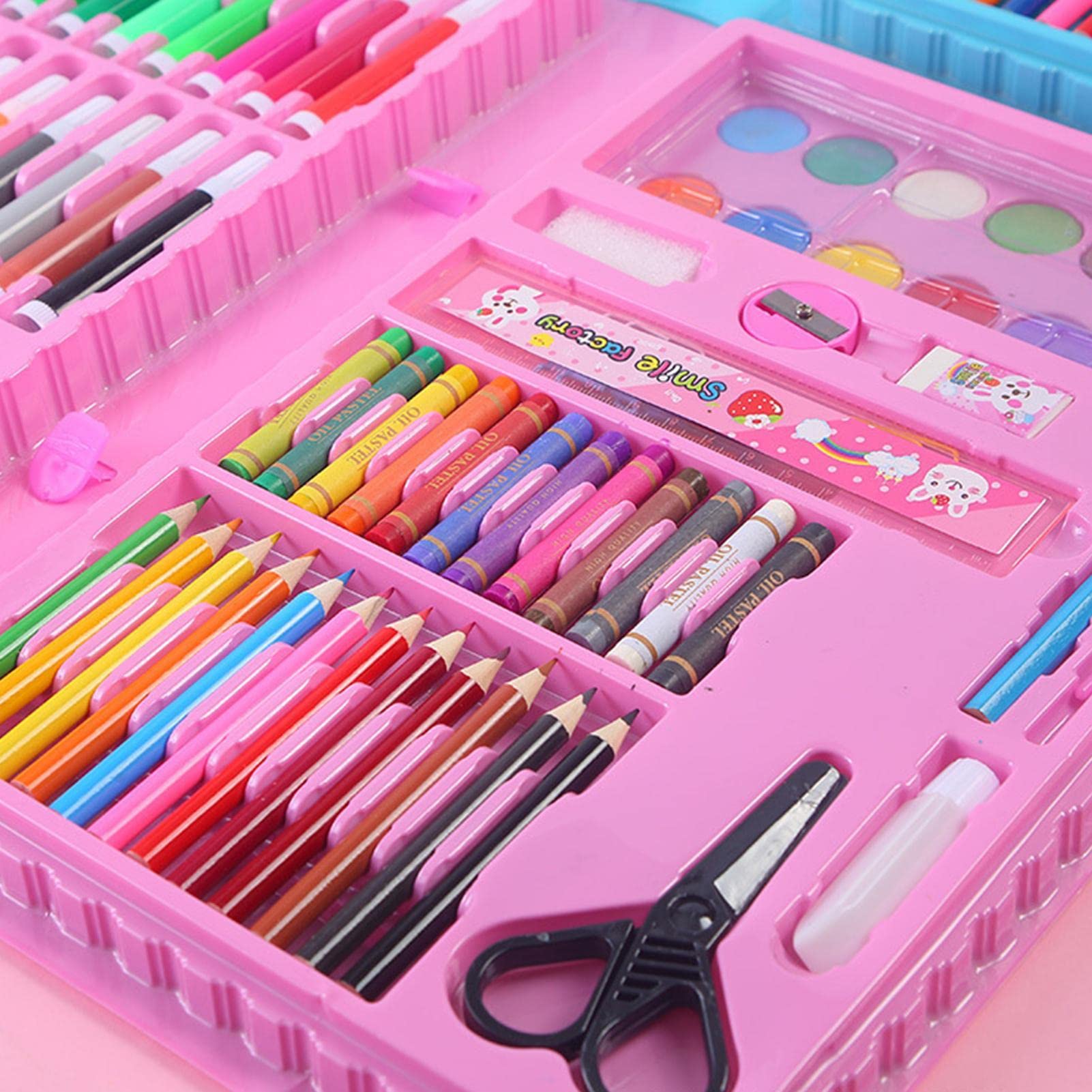 arte para meninas - 86-Piece Drawing Art Kit Gifts Art Set Case