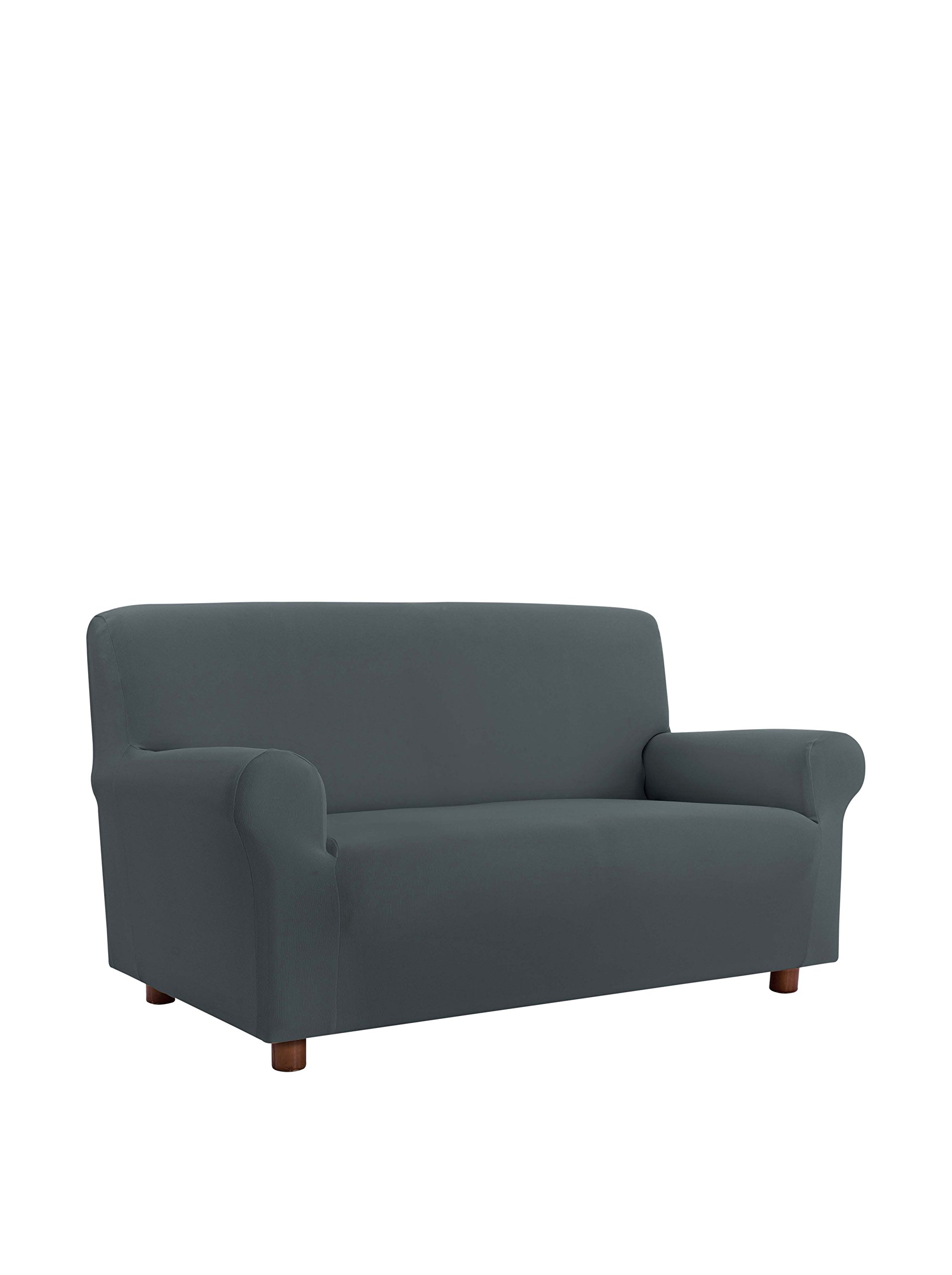 Più Bello bielastic Sofa cover Grey, 3 places, Polyester
