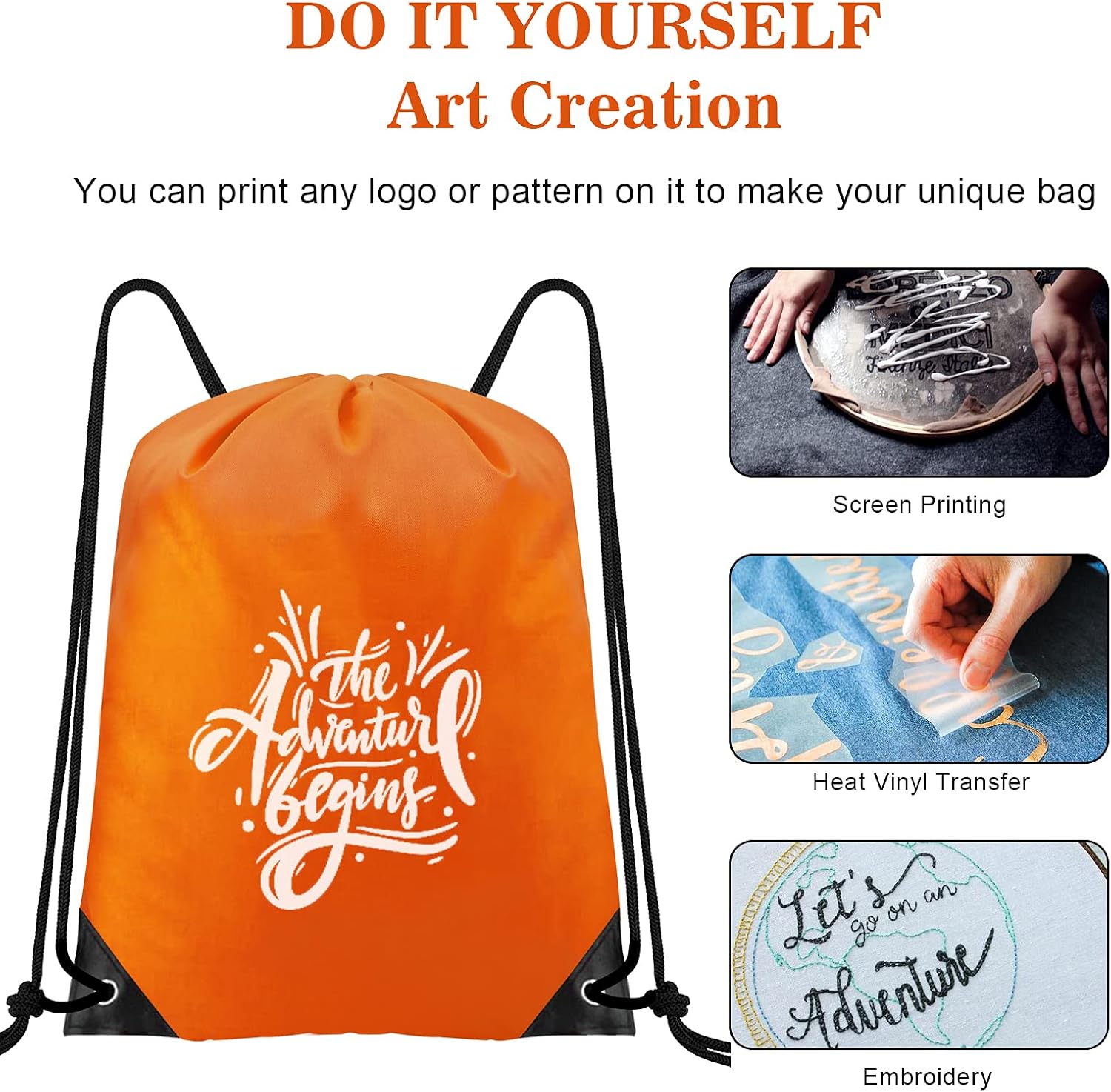 CHEPULA Drawstring Bags Bulk Drawstring Backpack for Women Men Large Size Draw String Back Sack for Birthday Party Sport Camping Climbing