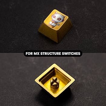 アクセサリー akko Amazon.com: Akko 8th Anniversary Titanium Alloy Artisan Keycap