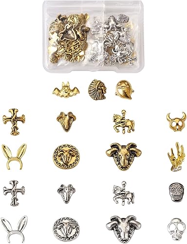 95 dijes de resina temática de Halloween, calavera fantasma, murciélago, esqueleto, cruz, conejo, resina epoxi, accesorios para rellenar joyas,