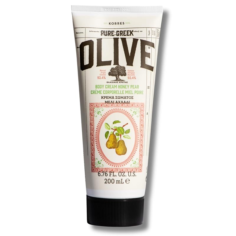 Creme corporal KORRES Pure Greek Olive Honey Pear, 200 mL