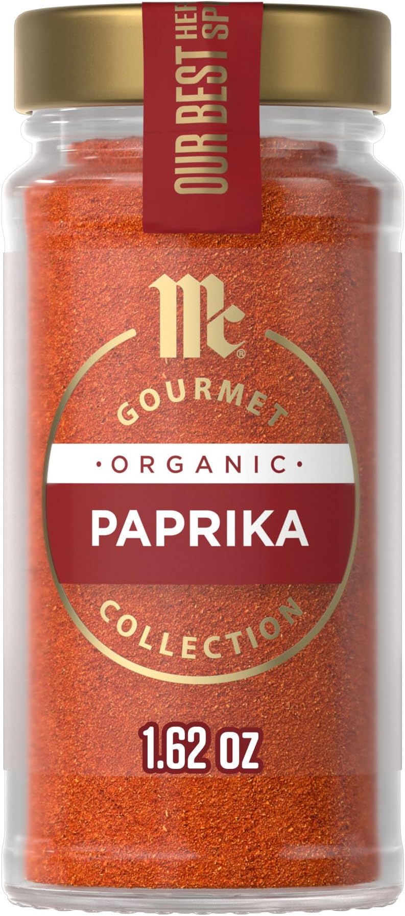 McCormick Gourmet Organic Paprika, 1.62 Oz