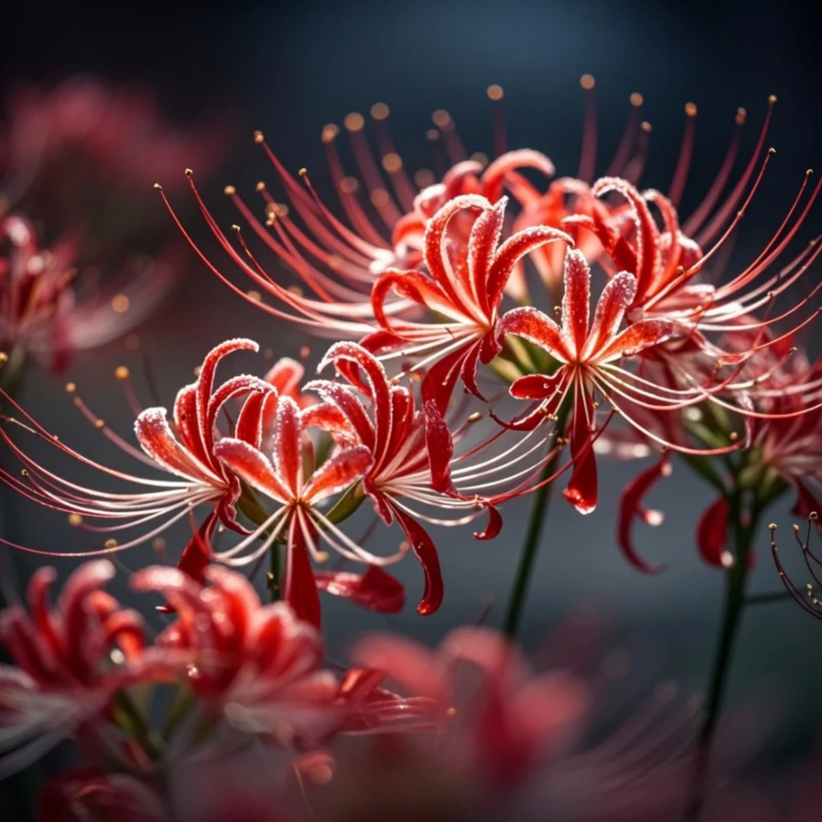 Lycoris Perennial, Spider Lily Bulbs, Rare and Beautiful Lycoris Bulbs in Bulk,Planting for Stunning Garden Displays【Nyugs】-8 Bulbs-G