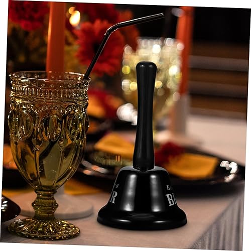 Miniatura 7 de VILLCASE Juego de campana de mano del alfabeto, campana de mano de té, campana de llamada fuerte, campana de mano vintage, campana de mano, campana