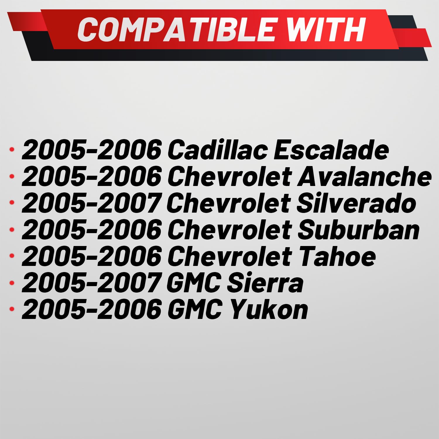 AC Heater Climate Control Module Compatible with Avalanche Suburban Tahoe Silverado Trailblazer Sierra Yukon Envoy Hummer H2 Buick Rainier Cadillac Escalade Replaces 599-211XD