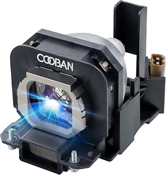 COOBAN ET-LAX100 Replacement Projector Lamp Bulb with Housing for Panasonic PT-AX200U PT-AX100 PT-AX100E PT-AX100U PT-AX200 PT-AX200E TH-AX100 Projector Lamp