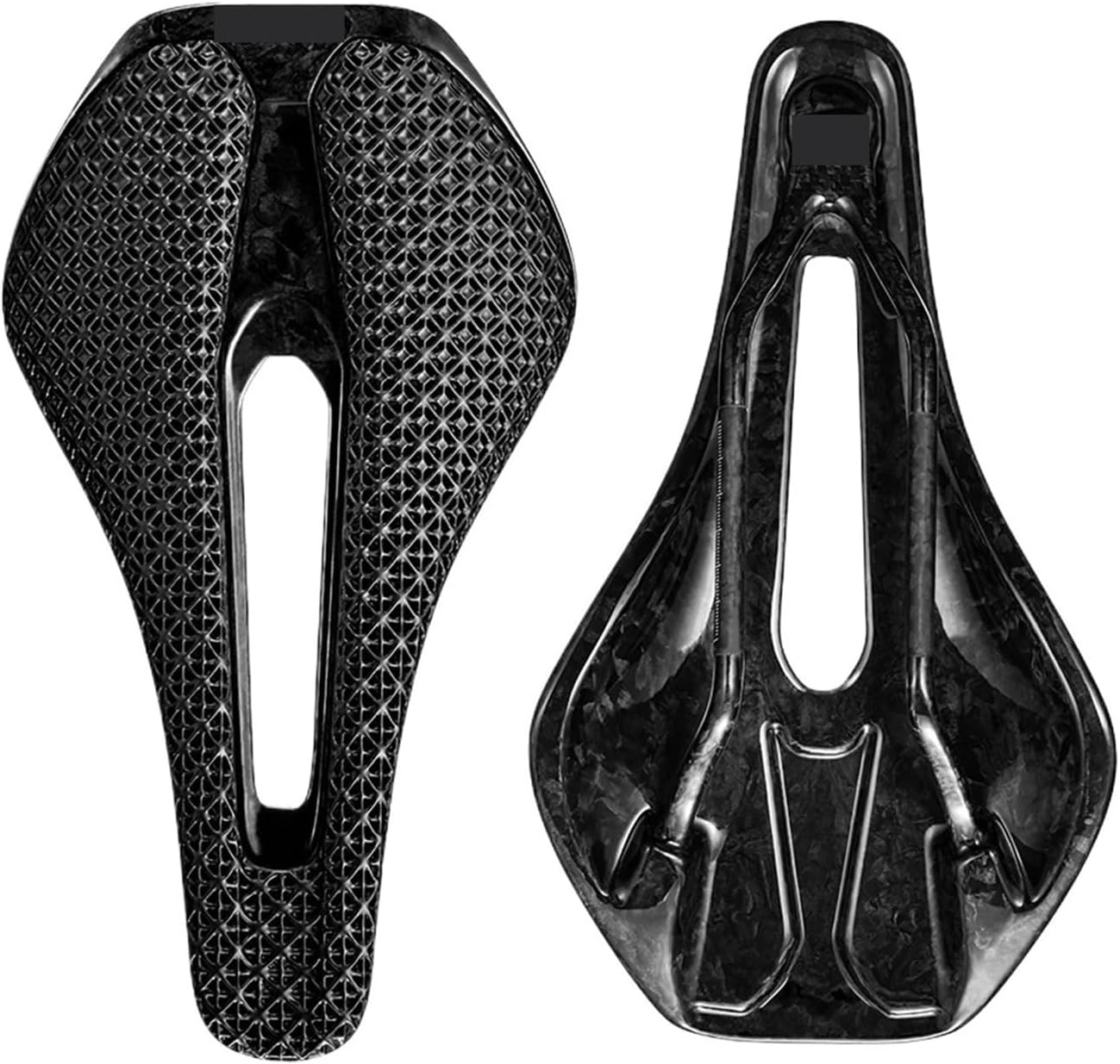 3D Printed Ultralight Carbon Bicycle Saddle 135/143mm 105g MTB Gravel Road Bike Seat Cycling Parts