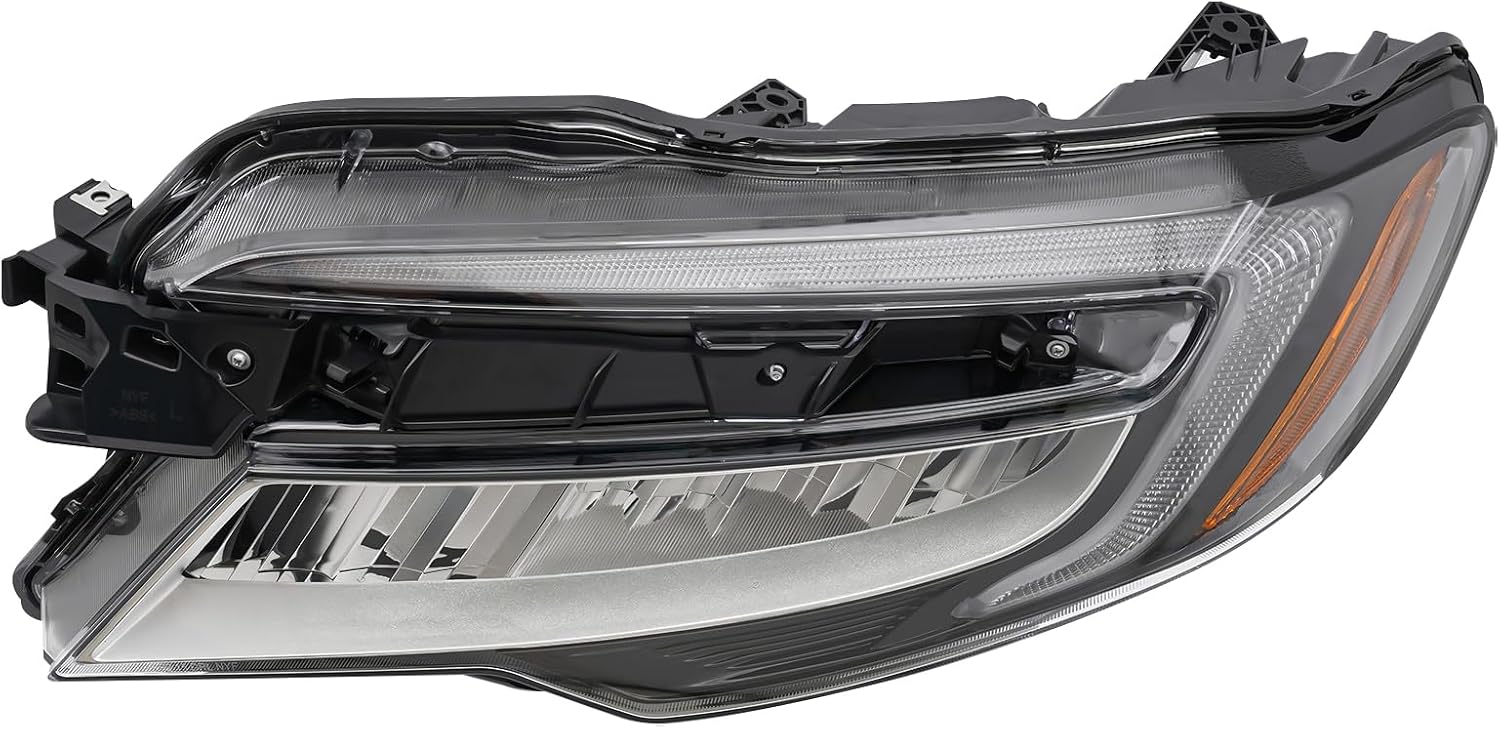 LED Headlight Set Left for 2019-2021 Honda Passport 2019-2022 Pilot, Complete Front Headlamp Assembly Replaces 33150TG7A32(Left Driver Side)