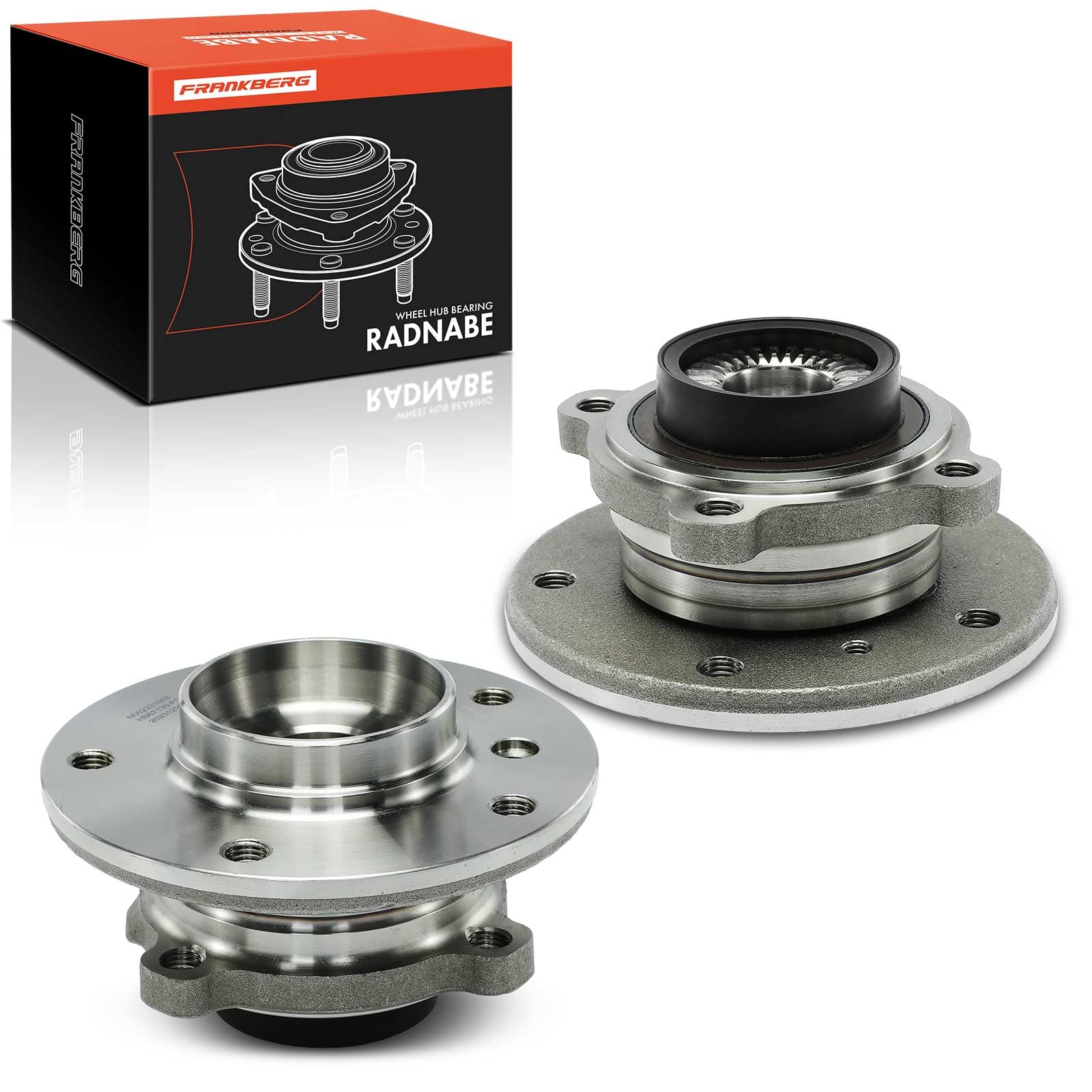Frankberg 2x Radnabe Radlagersatz Vorne mit ABS-Sensor 31206877562