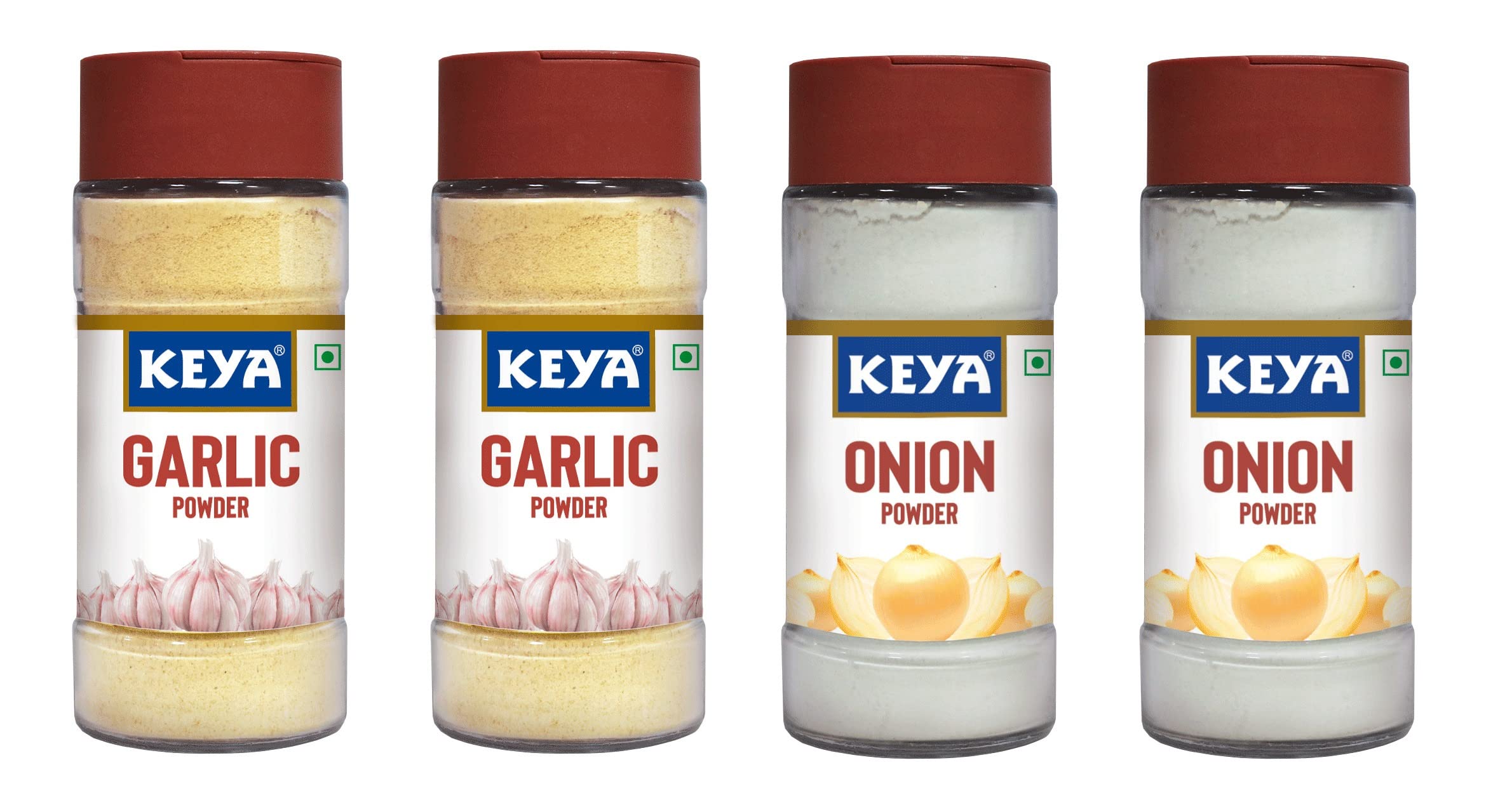 Keya Onion Powder 50 Gm x 2, Garlic Powder 55 gm x 2 | Combo Pack 4 (B09NBWWLJH) Amazon Price History, Amazon Price Tracker