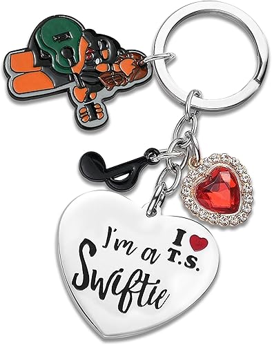 Covanlumci Llavero Taylor Merch I'm a Switie Regalos, plateado