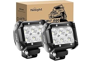 Nilight 18W 1260LM Led Off Road Lights - Illuminate Your Path with Unstoppable Performance