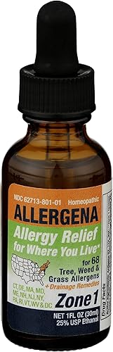 PROGENA - Allergena Zona 1 (1 onza líquida)