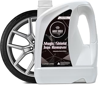 Iron Remover Spray for Cars 68oz – pH-Neutral Iron and Fallout Remover for Car, Motorcycle, RV & Boat | 5-Minute Reaction, Effective on Wheels & Paint | All-In-One Solution