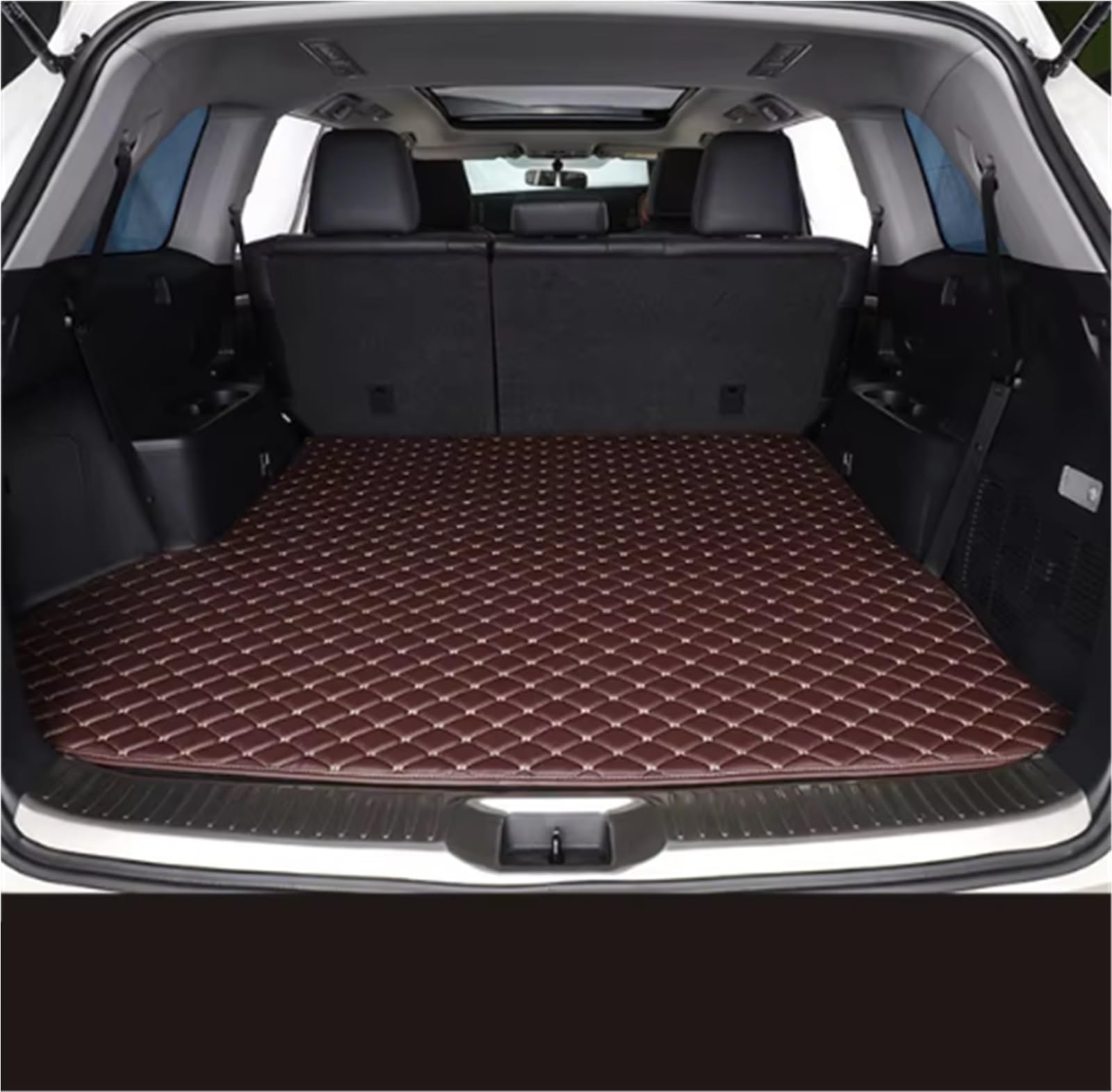 Antidérapant Magnifique Tapis De Coffre Antidérapant pour Jeep pour Compass 2017-2020(Style 1)