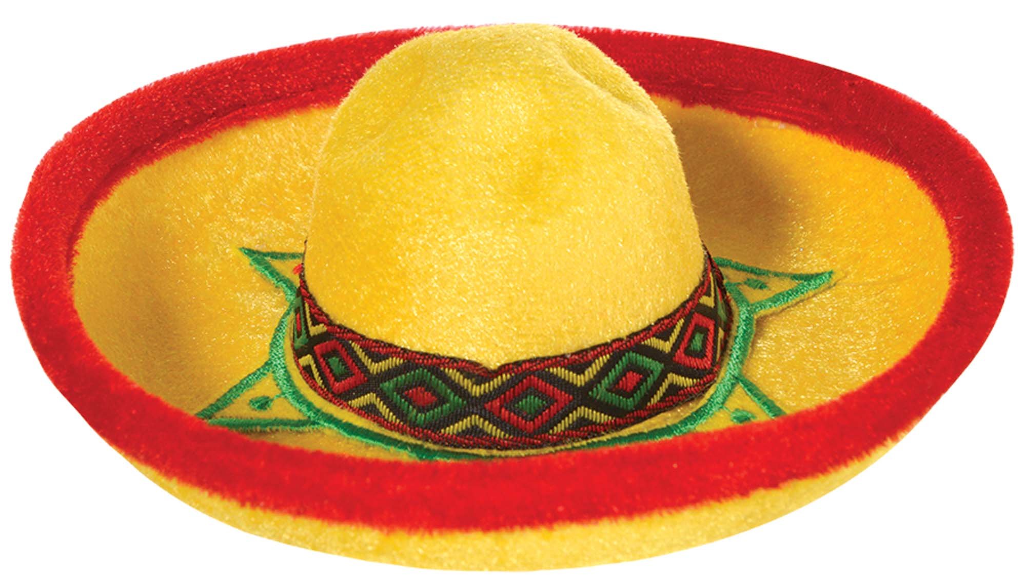 Amscan 250678 Mini Sombreros Pack, 5 x 13 cm, wielokolorowy