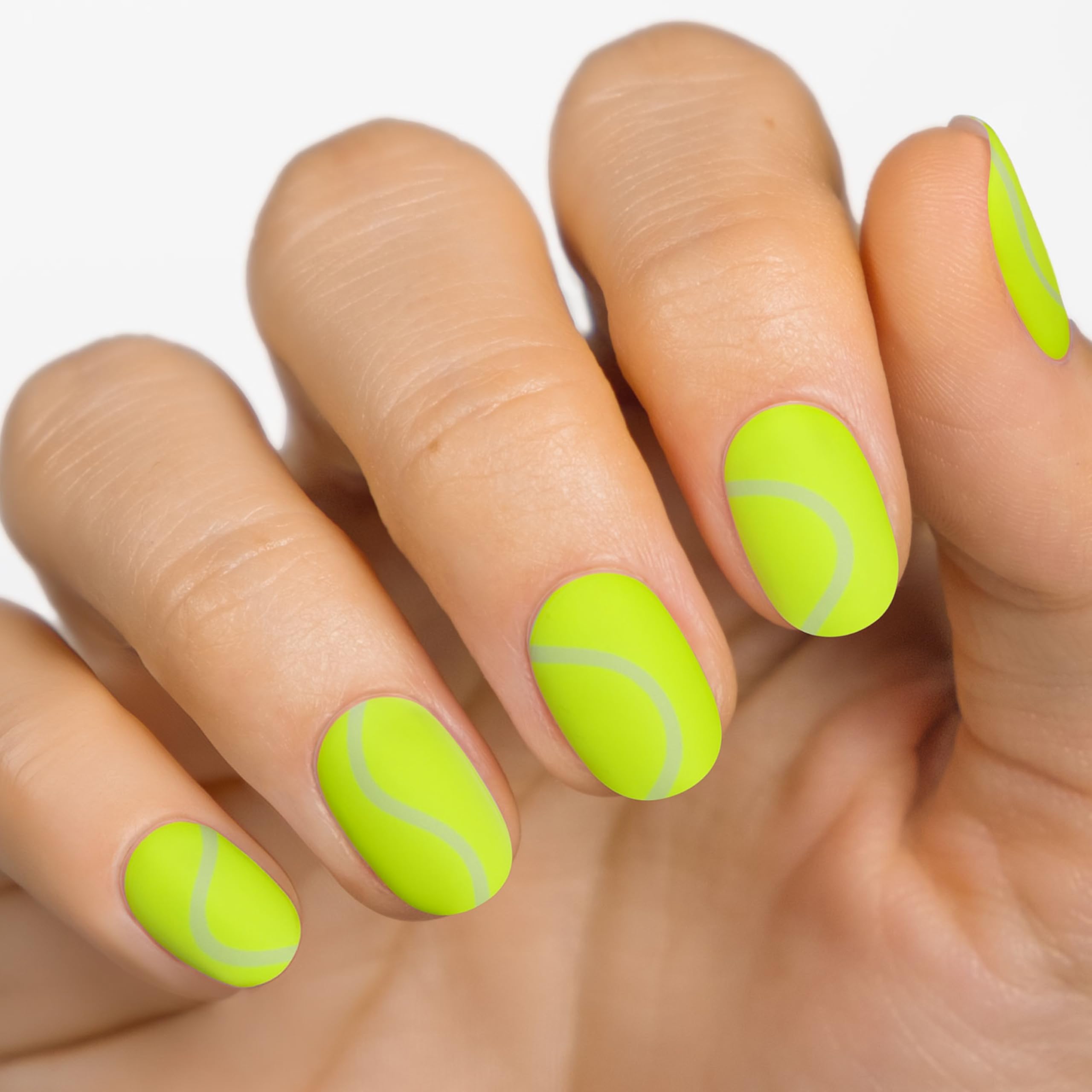 MOYOU LONDON Semi Cured Gel Nail Strips, 20 Pcs. Waterproof Gel Nail Wraps, Cures in Sunlight or UV/LED Lamp - Image 2