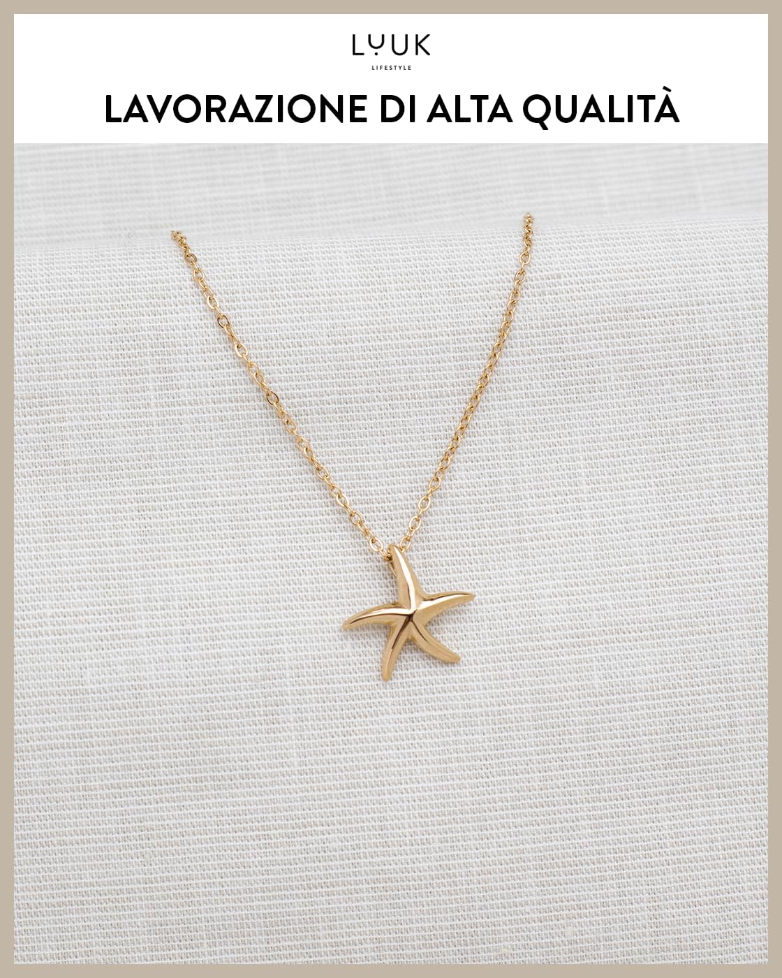 LUUK LIFESTYLE Stainless steel necklace with cute pendants, Angel Wings|Whale|Baguette|Pinecone|Bunny|Honeybee|Duck|Flower, Gifts for Women, 50cm adjustable chain, Silver|Gold|Rose Gold
