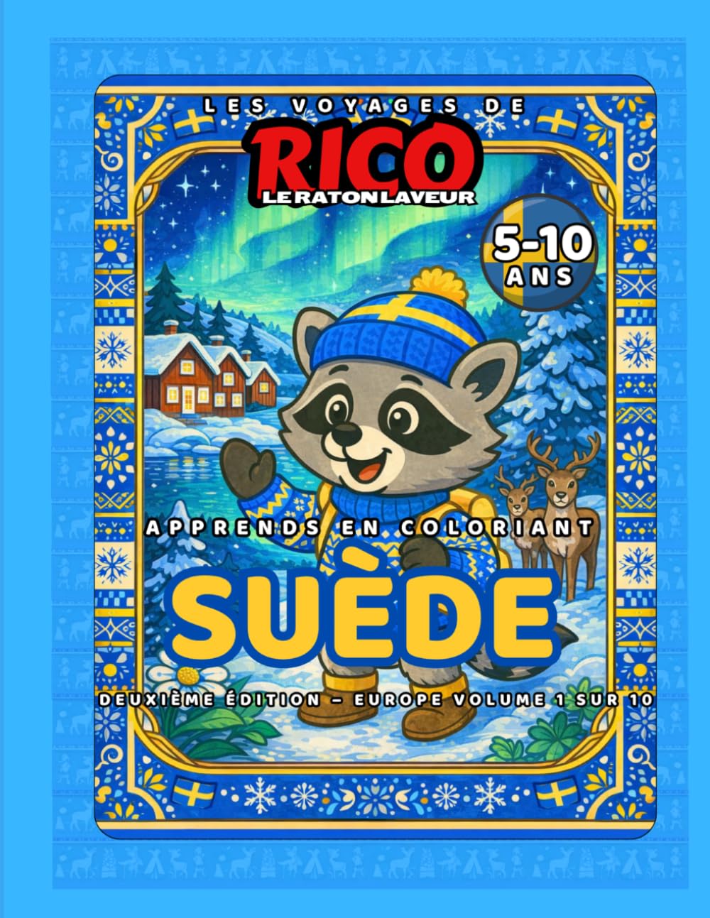 Les Voyages de Rico le Raton – Suède : Forêts, lacs et magie nordique