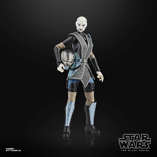 Star Wars The Black Series, Asajj Ventress (Bounty Hunter), The Clone Wars, Figura Coleccionable de 15 cm - 3