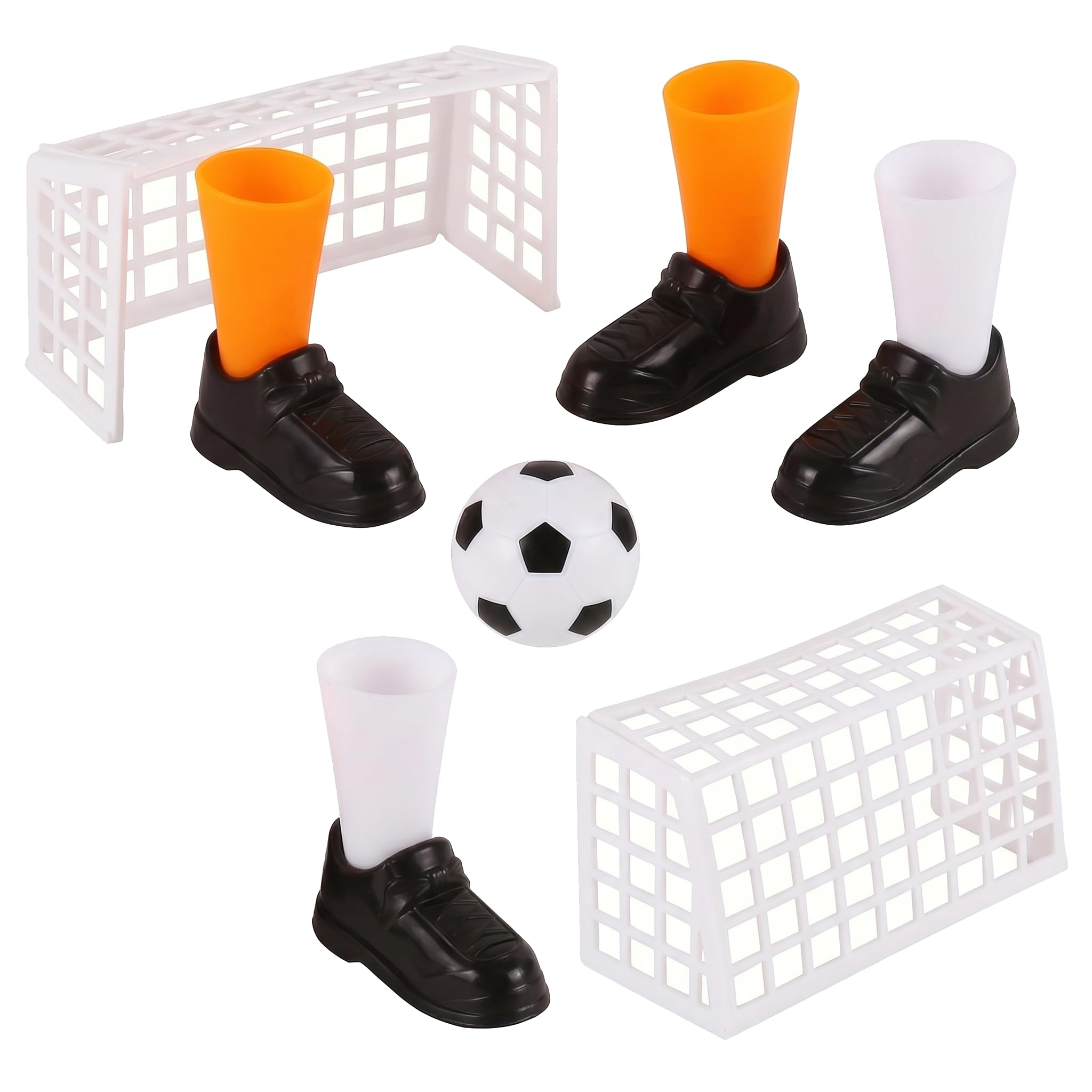 Finger Football Game Set,Mini Football Games,Table Footballs Goal for Kids,Table Top Games,Finger Soccer Game,Funny Footballs Match Fingers Table Games for Fans Club Outdoor Party,Compact Sports