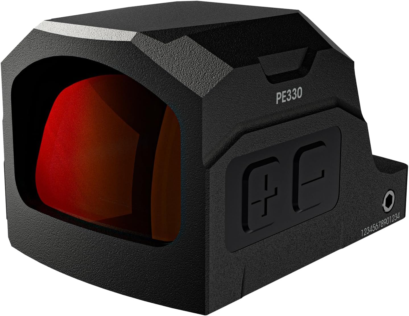 AIMWIN PE330 Enclosed Red Dot Sight with 3 MOA Dot 40 MOA Circle Aspheric Lens for RMSc Footprint Aim Awake Motion Sensor