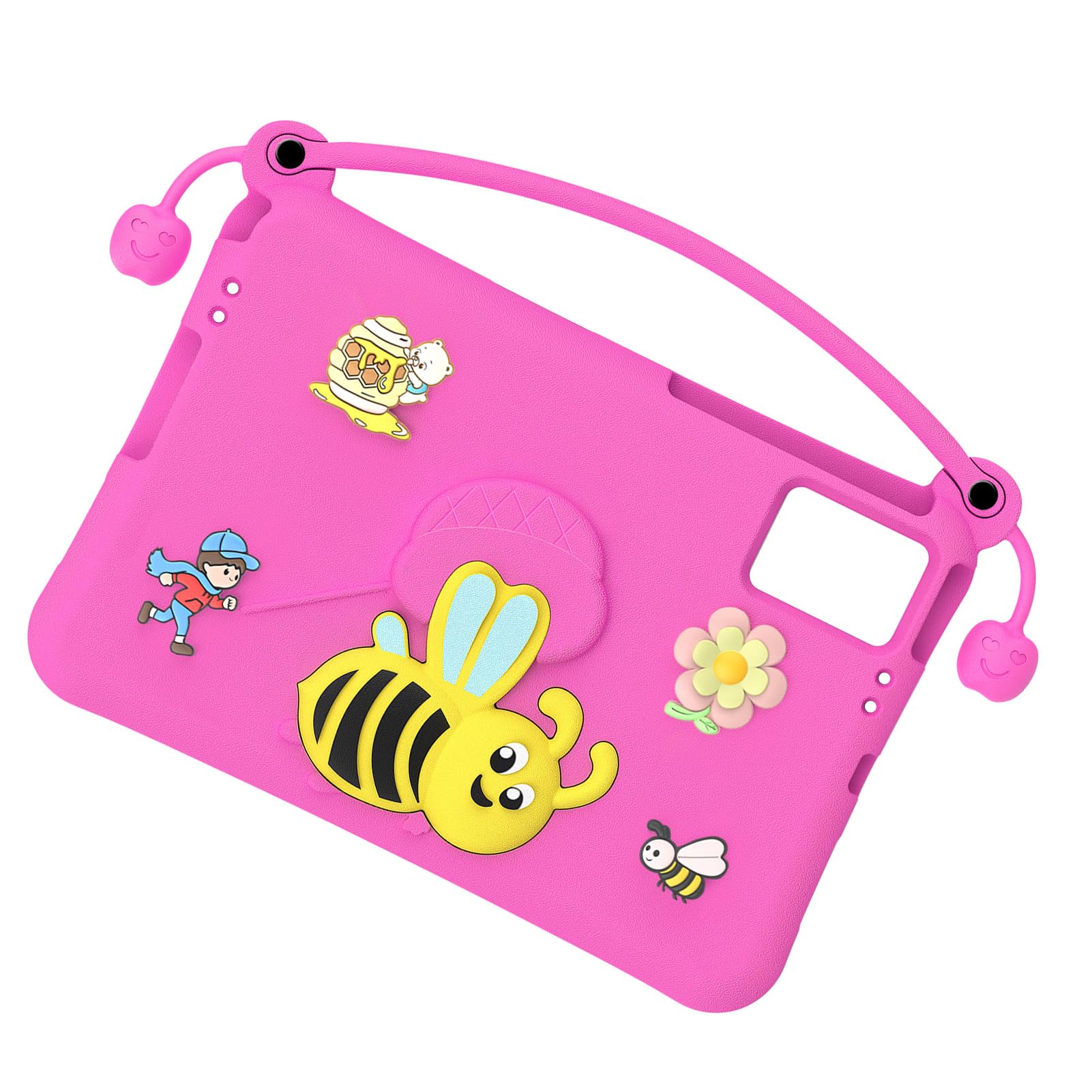Funda para tableta de 11 pulgadas Irfora rosa de espuma EVA lavable 5