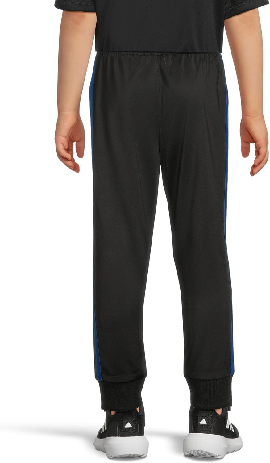 Adidas Boys Little Kids 3-Stripe Jogger Pants | 100% Polyester Athletic Training Pants with Elastic Waistband - Image 2