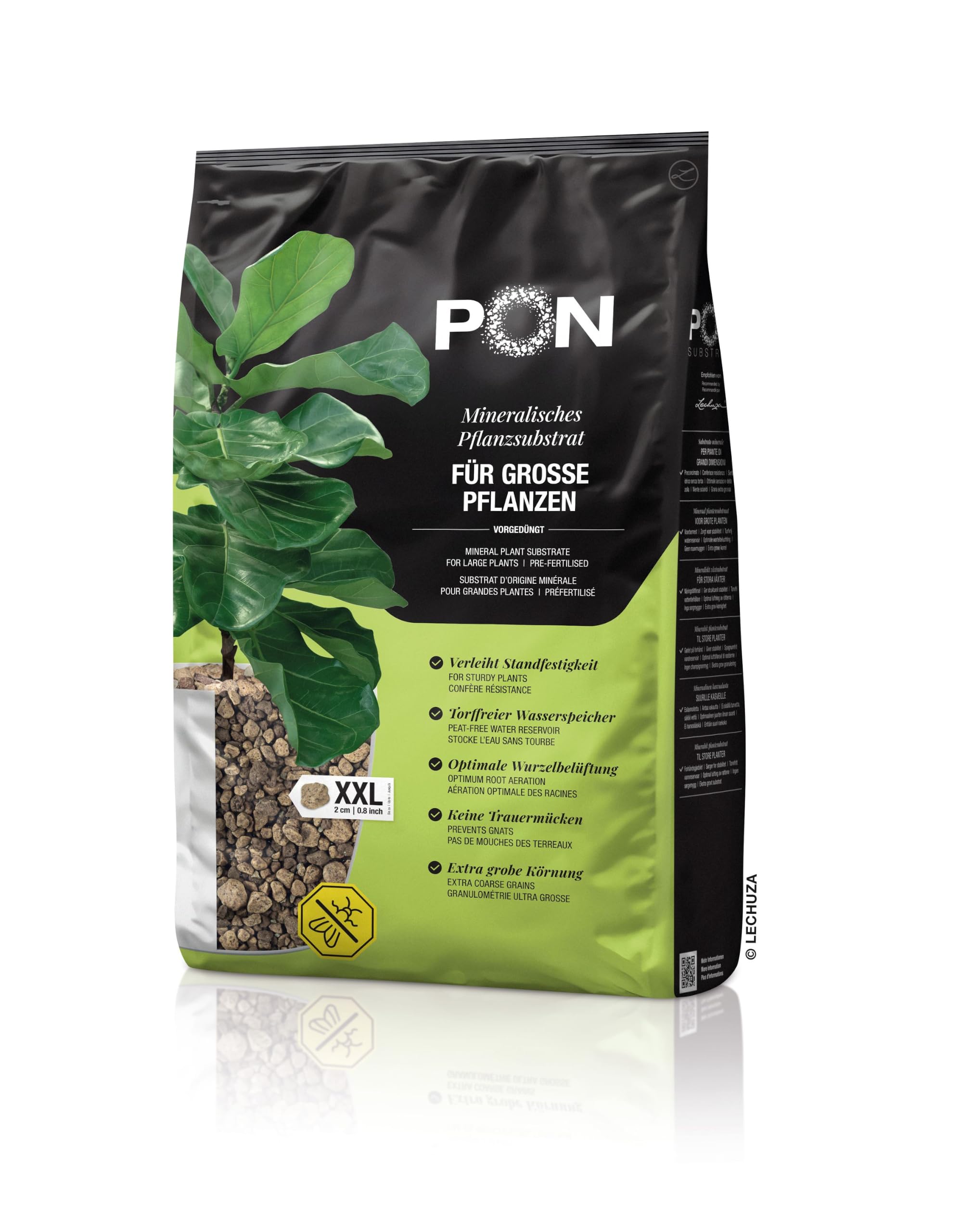 PON-Pflanzsubstrat LECHUZA-PON XXL für große Pflanzen 25 Liter