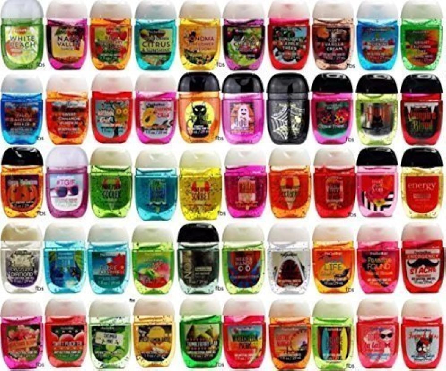 Pocketbac Set of (20) Anti-Bacterial Hand Gels, Scent May Vary