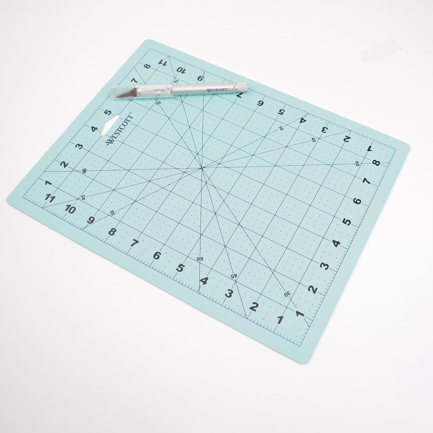Westcott 9 X 12in Self-Healing Craft Cutting Mat with Grid for Sewing, Quilting, Card Making (00503)