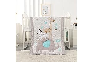 Juego de sábanas para cuna de bebe niña, Ropa de cuna Wowelife...