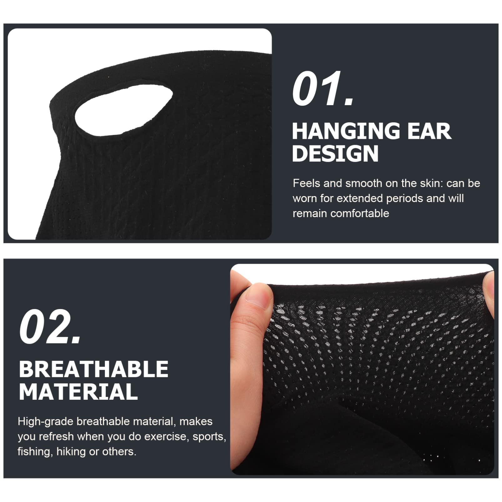 COSMEVIVI Comfortable Breathable Face Mask Cover for UV Protection Quick Headwear for Summer Outdoor Activities Like Cycling Fishing Hiking and Motorcycling