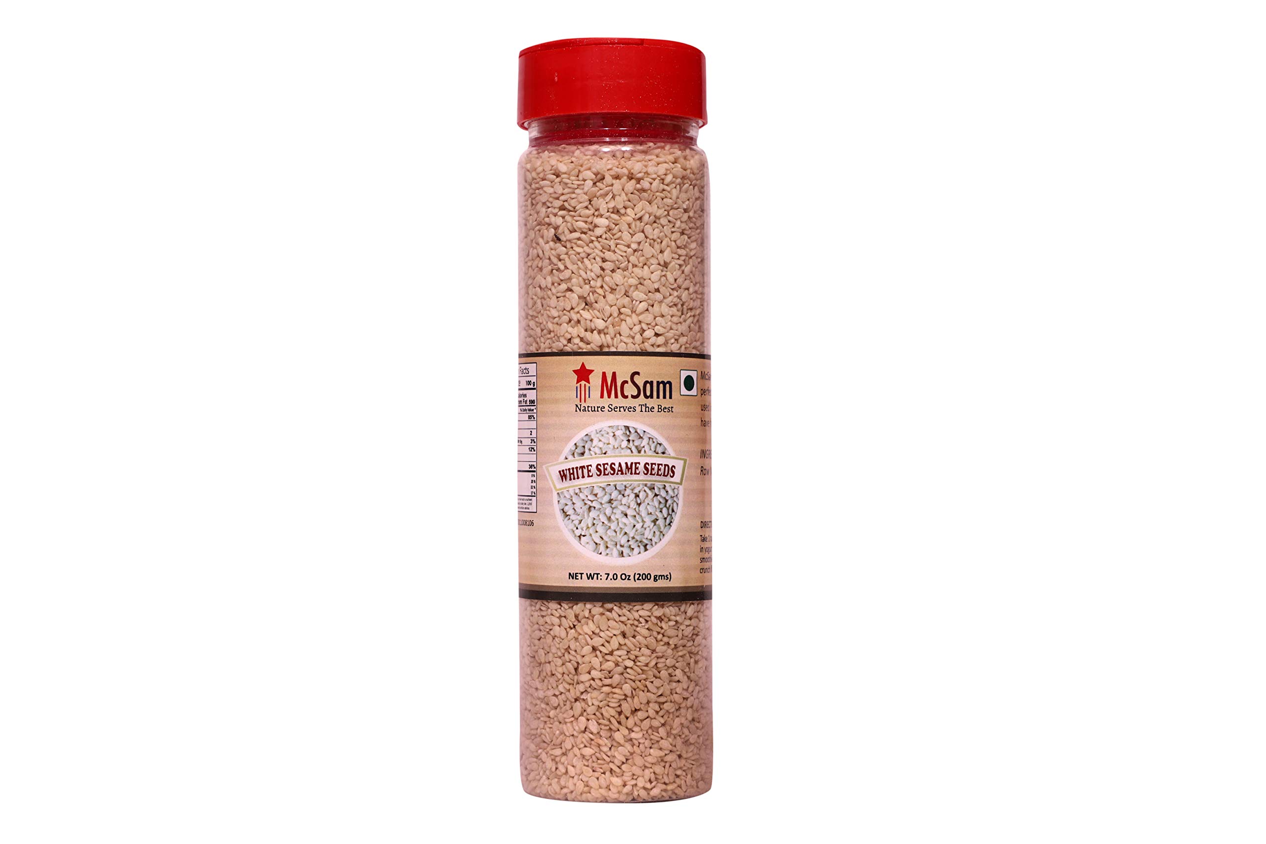 McSam White Sesame Seeds (200Gm)