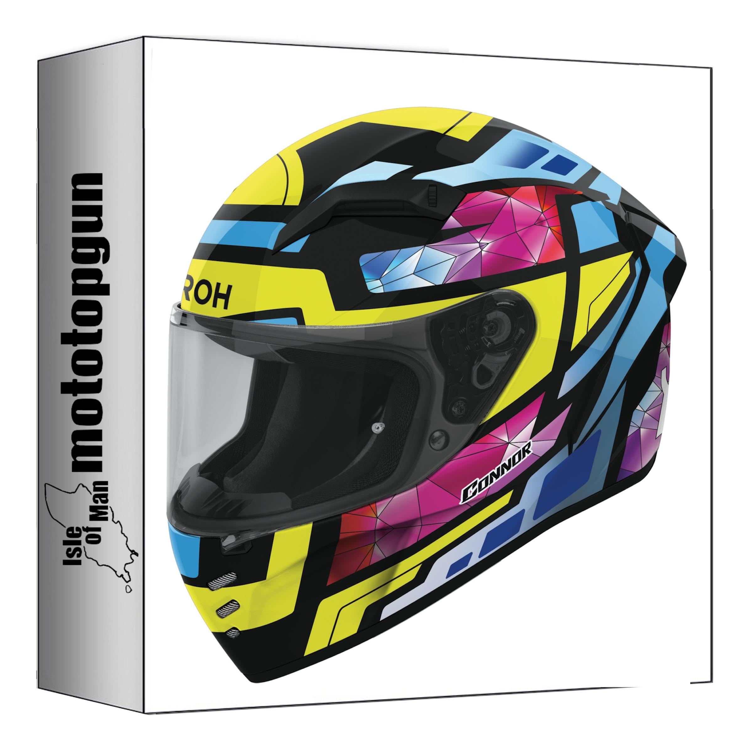Casque intégral Airoh Connor idéal pour vos balades et roadtrips - 3