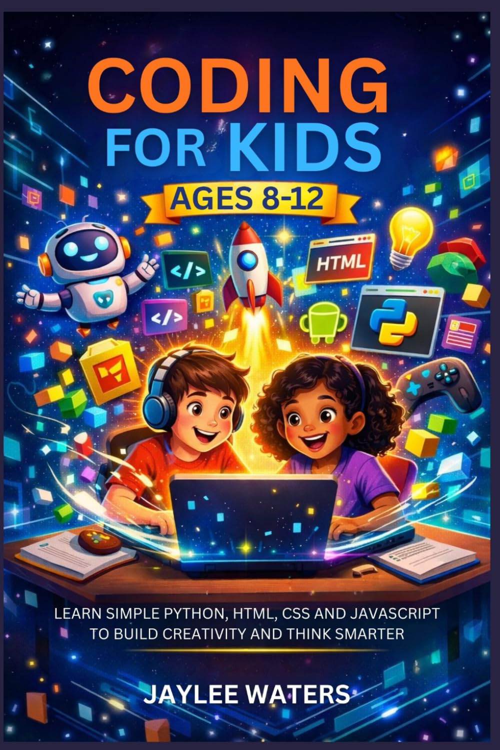 CODING FOR KIDS AGES 8-12: LEARN SIMPLE PYTHON, HTML, CSS AND JAVASCRIPT TO BUILD CREATIVITY AND THINK SMARTER